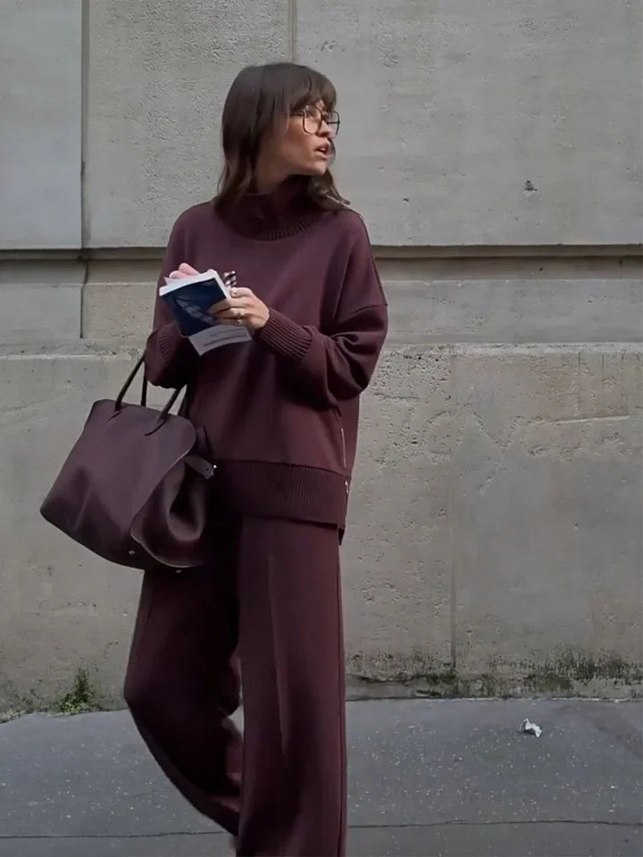 Nogaelle - Elegante Conjunto de Sudaderas Holgadas