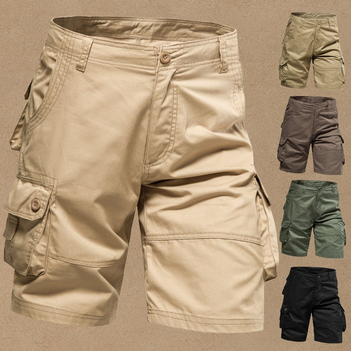Owen - Cómodos Pantalones Cortos De Verano Con Múltiples Bolsillos