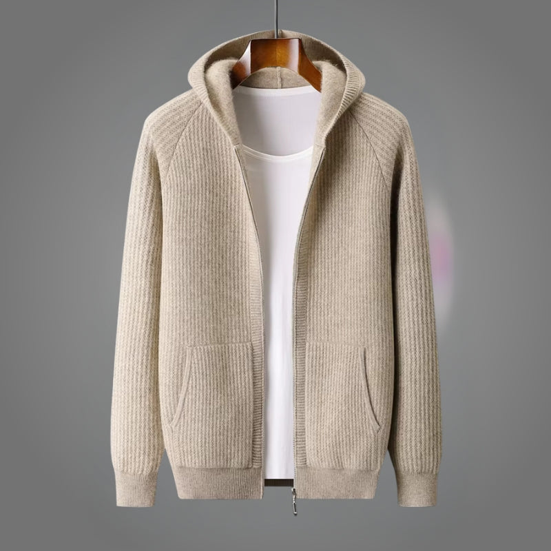 Romain - Sudadera Con Capucha Y Cremallera De Punto