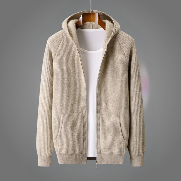 Romain - Sudadera Con Capucha Y Cremallera De Punto