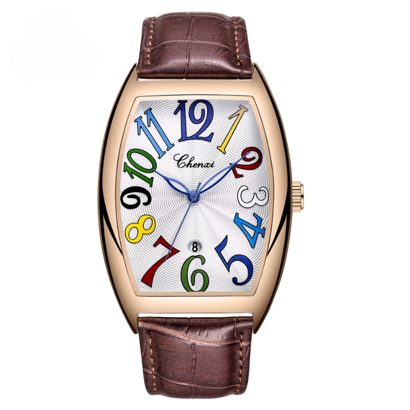 Simond - Un Reloj Elegante Con Correa De Piel