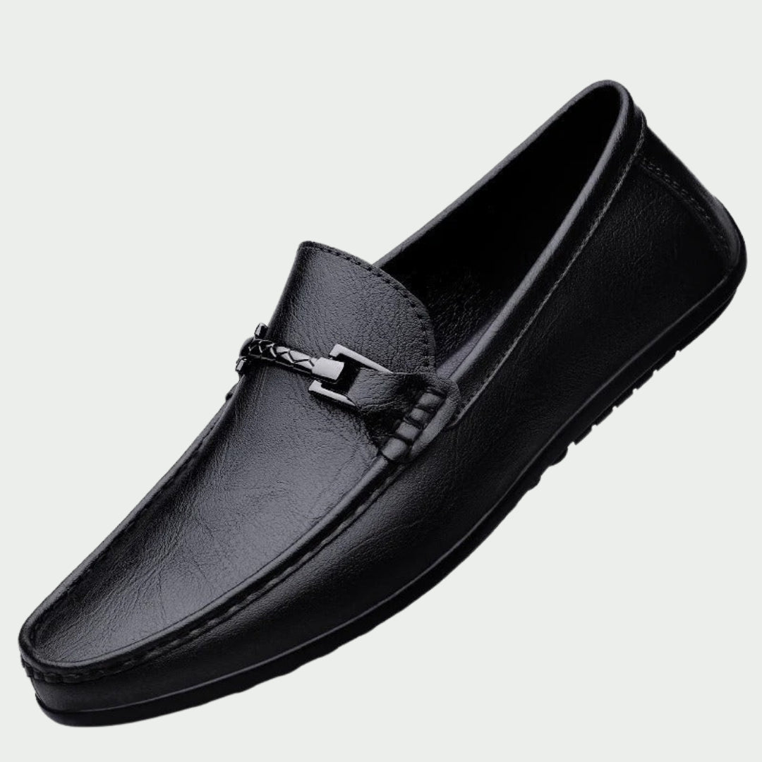 Albert - Mocasines De Cuero Auténtico