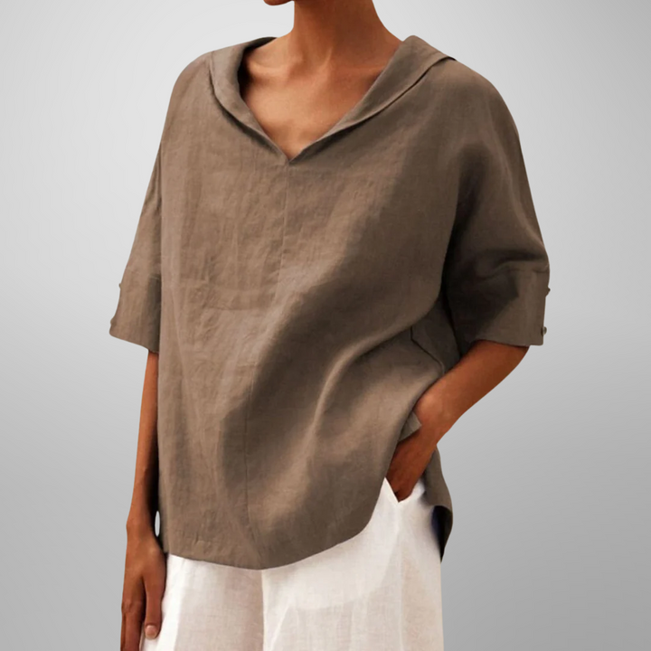 Alissa - Blusa Informales Holgada