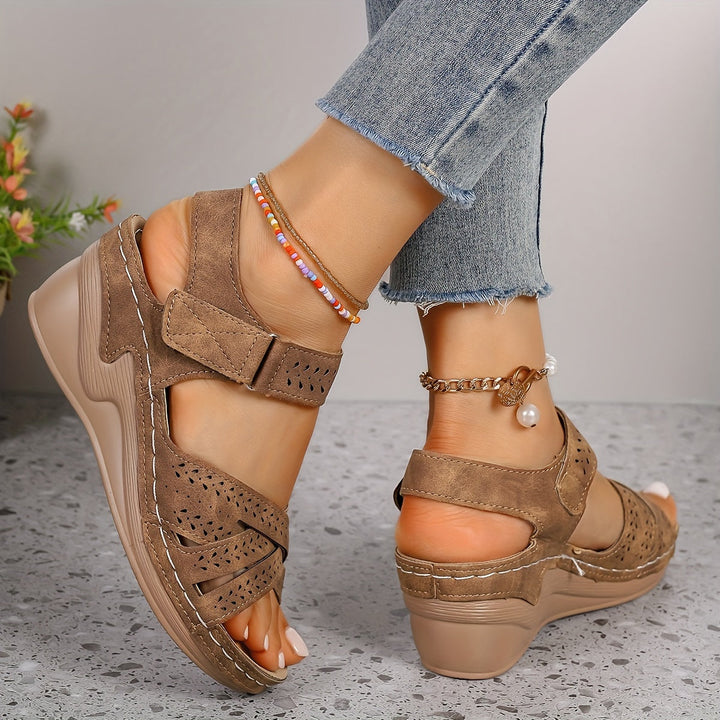 Bonnie - Sandalia Con Tacón Comodidad