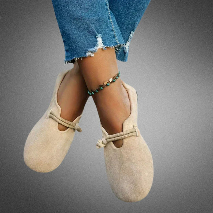 Anitra - Mocasines Clásicos De Punta Redonda