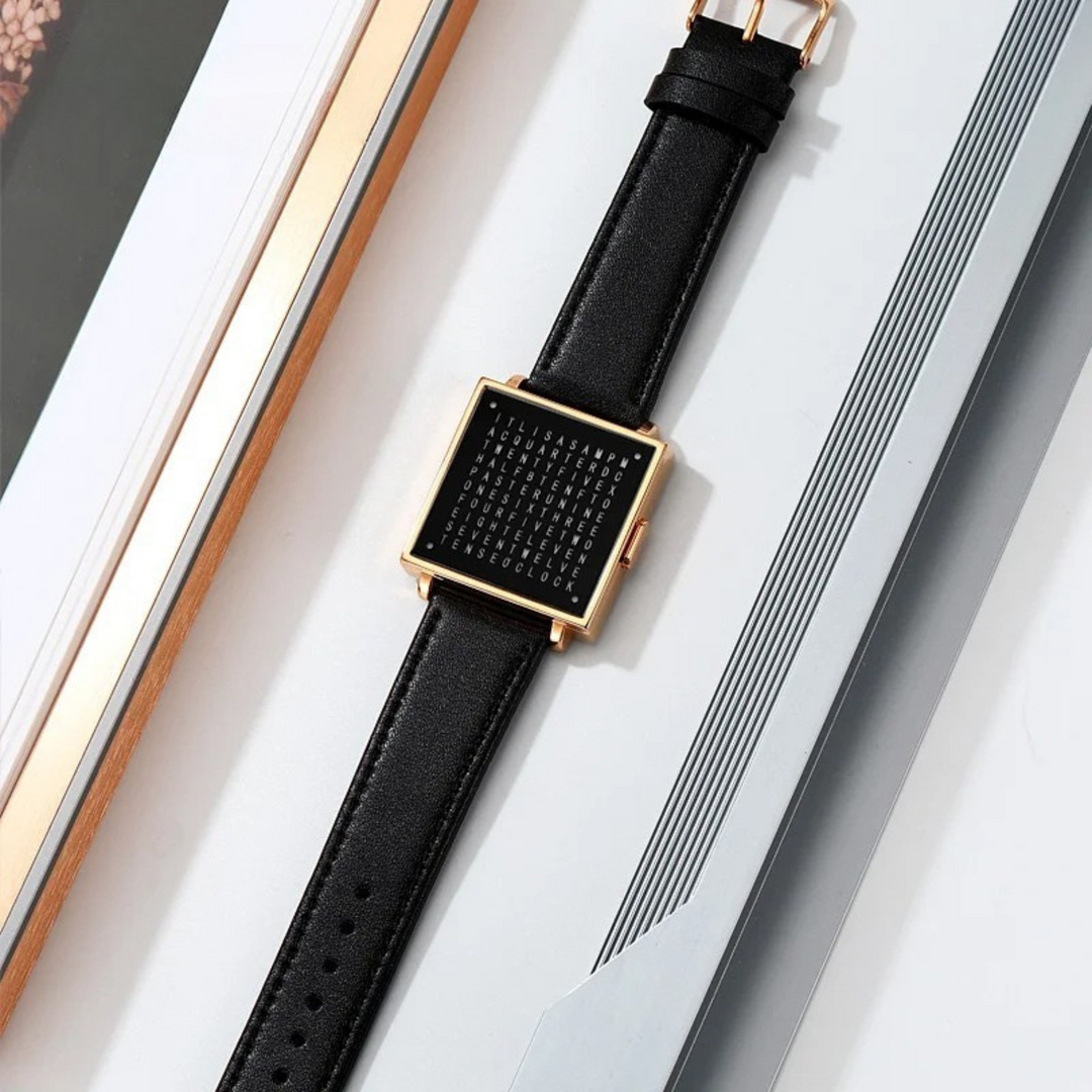 WordTime - Reloj Con Pantalla Digital Matrix