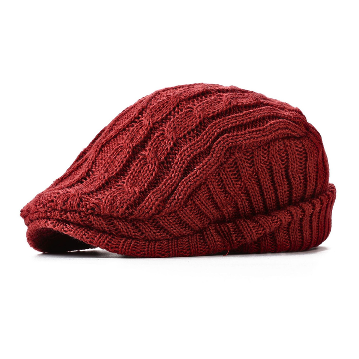 Rubyn - Gorra Plana De Punto Texturizado