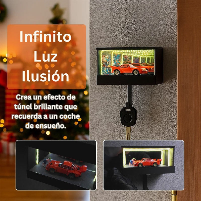 NeonMirror - Llavero Infinito Garaje