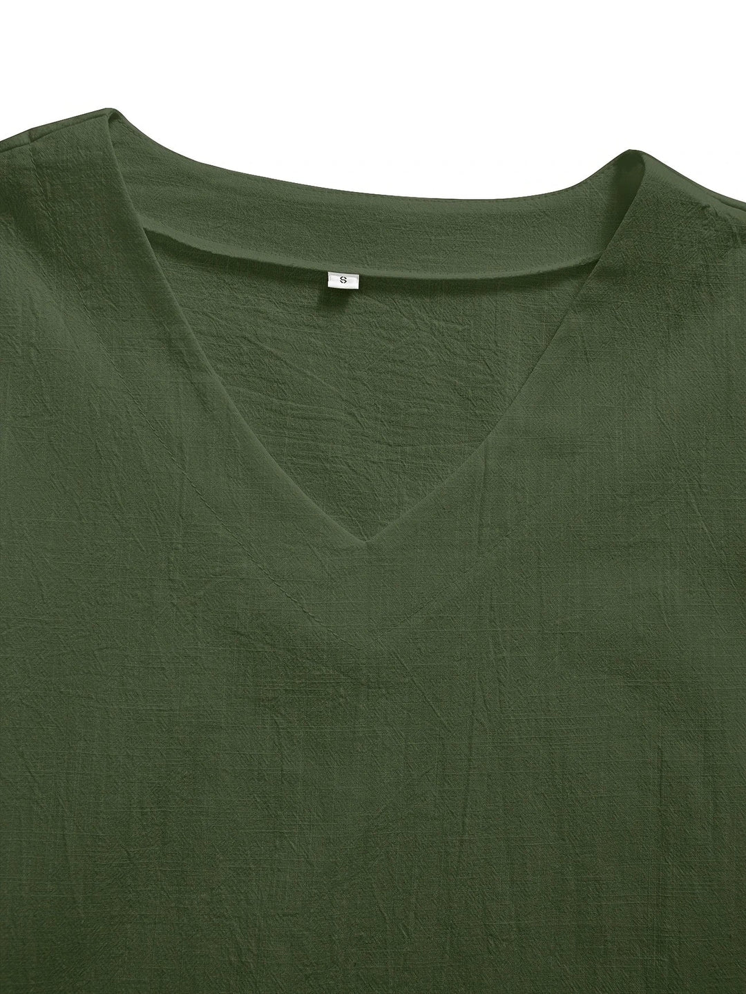 Mattea - Informal Ajuste Holgado Arriba Con Cuello En V