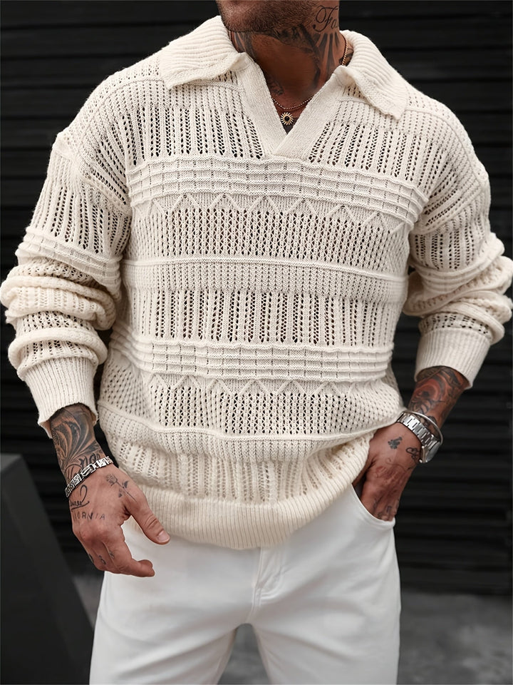 Wesley - Jersey De Manga Larga Con Diseño Recortado
