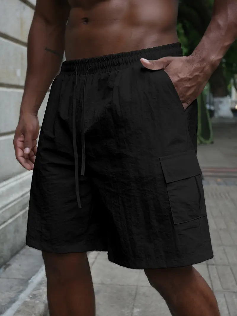 Titov - Pantalones Cortos Elásticos Transpirables