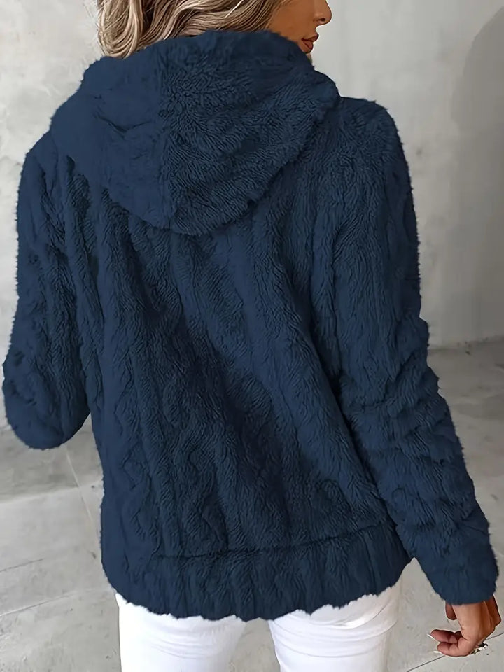 Ganka - Sudadera Con Capucha y Cremallera De Manga Larga