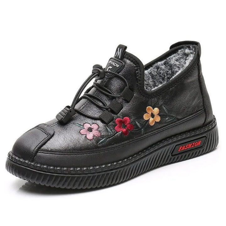 Yolina - Zapatos De Cuero Con Cordones