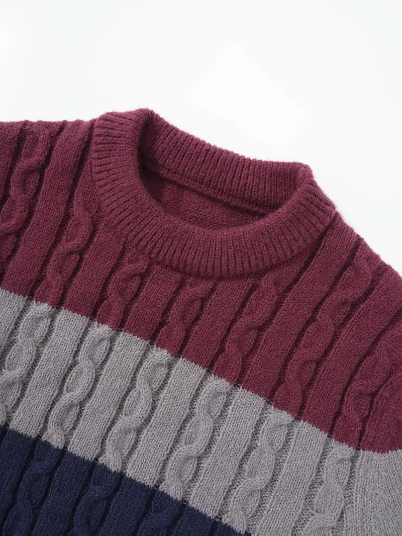 Watkins - Jersey De Manga Larga Informal De Punto