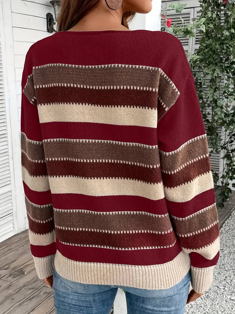 Evdokia - Jersey Casual De Manga Larga