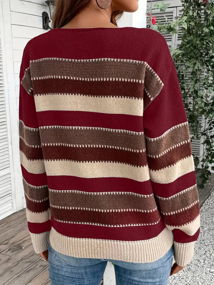 Evdokia - Jersey Casual De Manga Larga