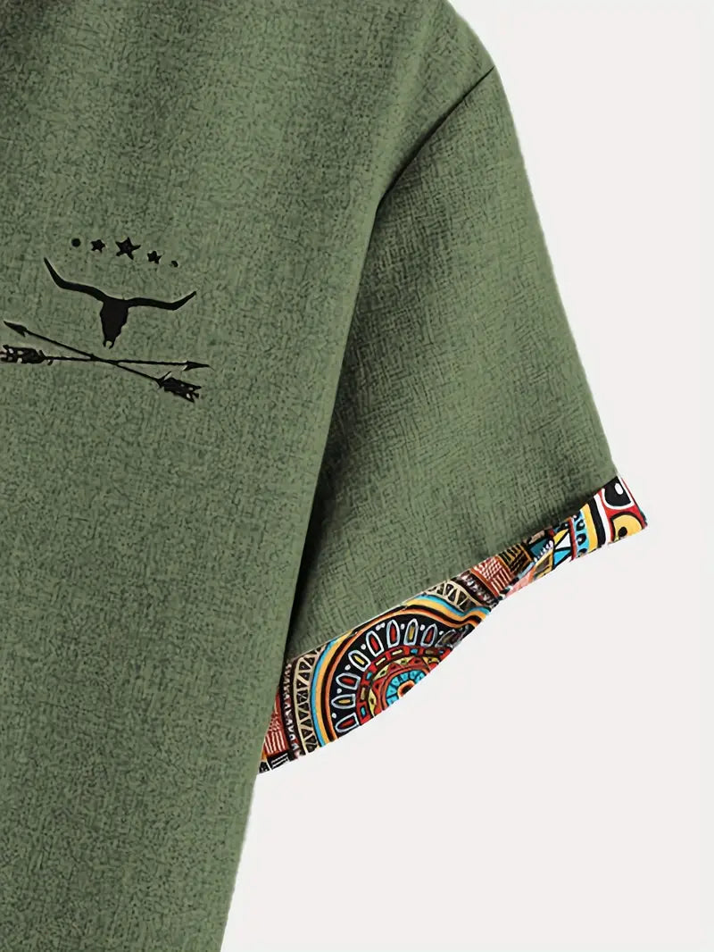 Murat - Elegante Camisa De Manga Corta