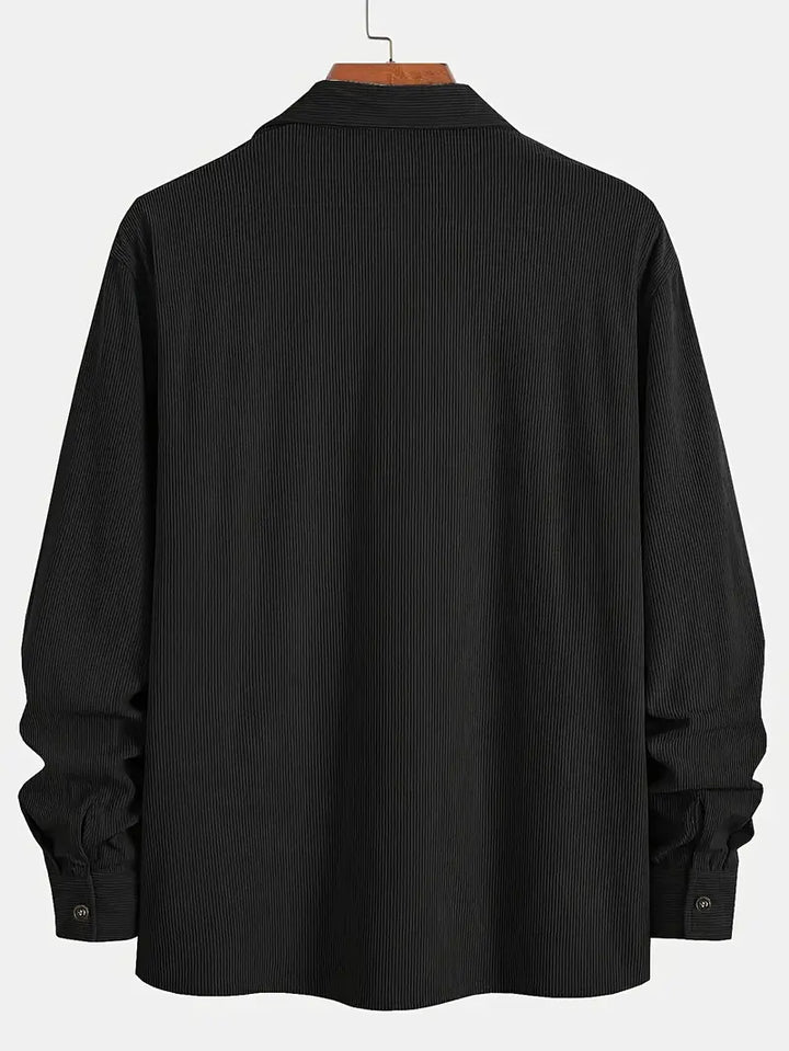 Rickey - Camisa Informal De Pana Con Botones