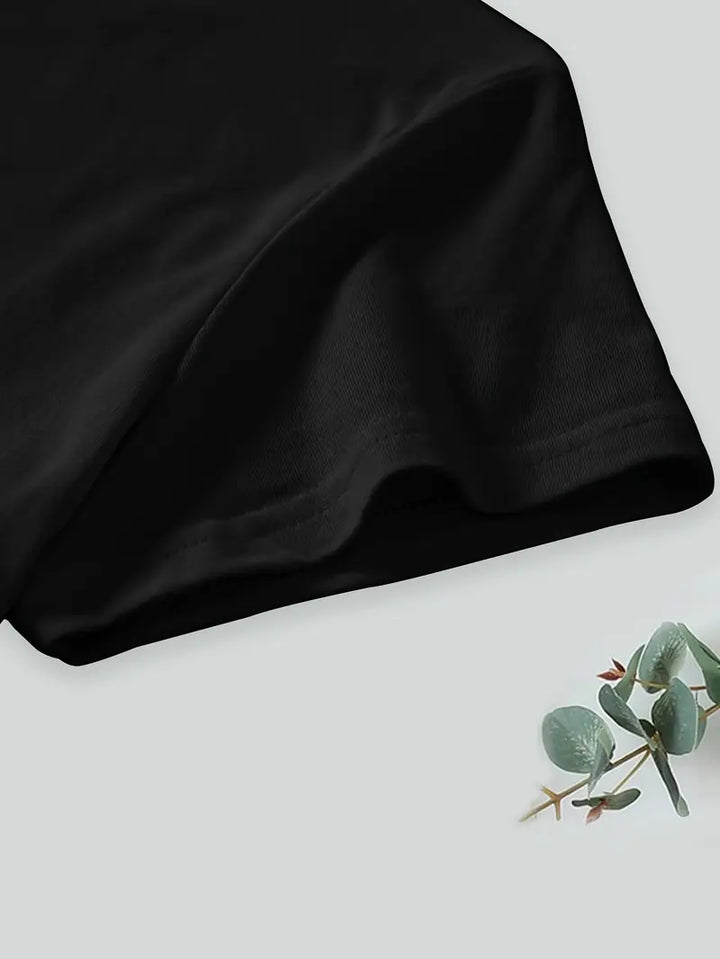 Aimilia - Elegante Camiseta De Manga Corta Con Estampado Floral