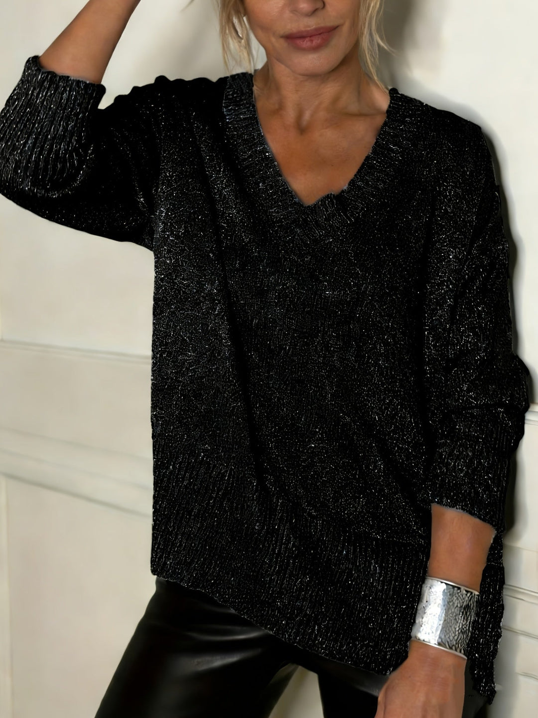 Healy - Jersey De Punto Con Cuello En V