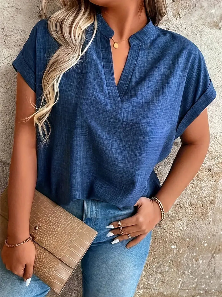 Rosabelle - Blusa Informal Con Cuello En V