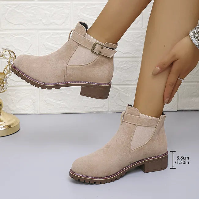 Fakina - Botines Con Hebilla Decorativa