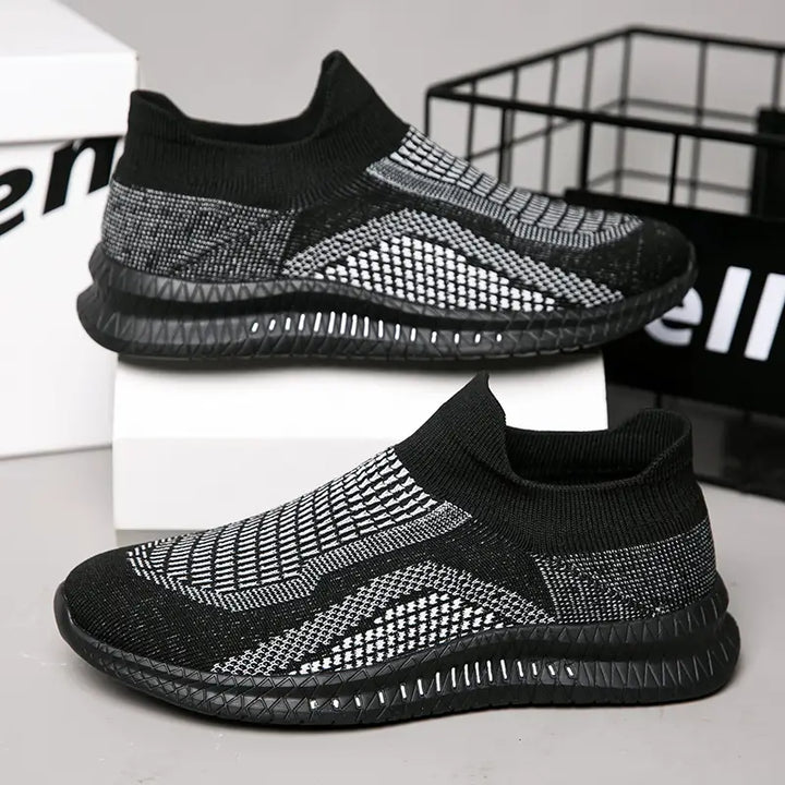 FlexStride - Zapatillas Deportivas De Punto Ligeras y Transpirables