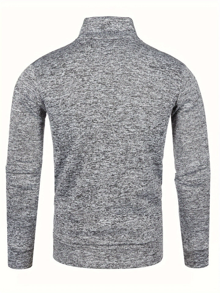 Grzegorz - Chaqueta De Punto De Manga Larga Con Cremallera