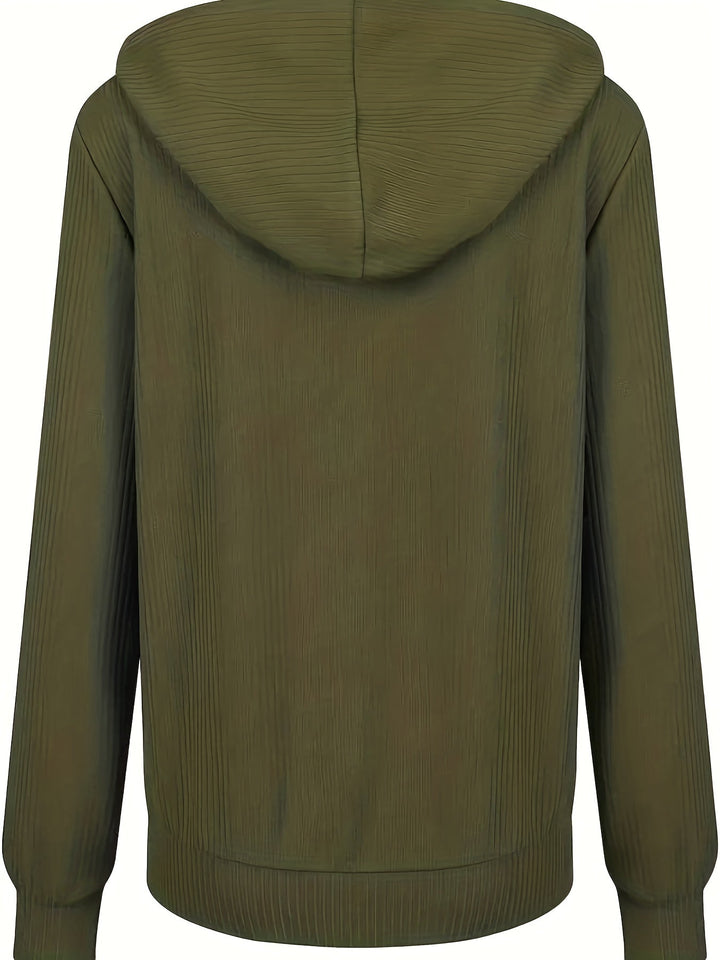 Moira - Sudaderas Con Capucha, Cremallera y Cordón Regulable, Manga Larga