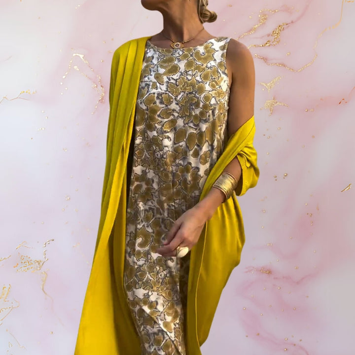 Shelly - Elegante Vestido Con Rebeca