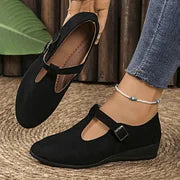 Nannie - Mocasines Ortopédicos Cómodos Con Hebilla
