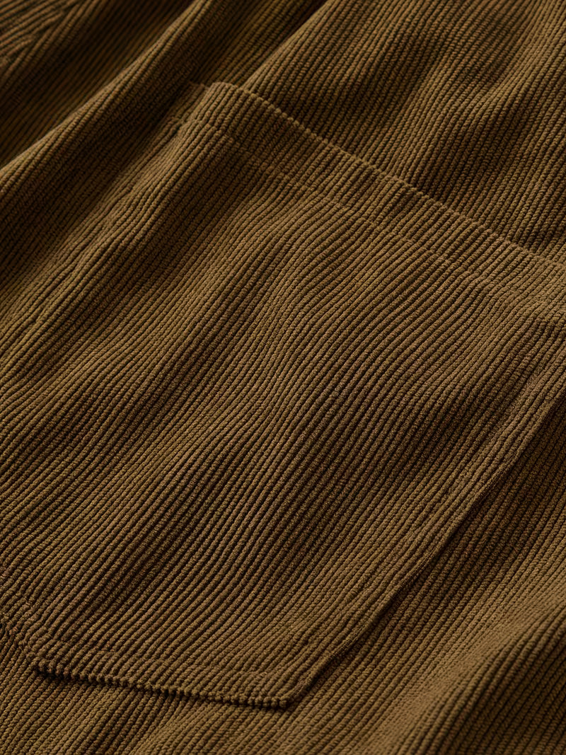 Jorit - Pantalones Cortos Carga De Pana Con Tejido 3D