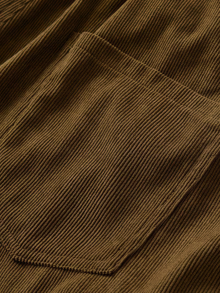 Jorit - Pantalones Cortos Carga De Pana Con Tejido 3D