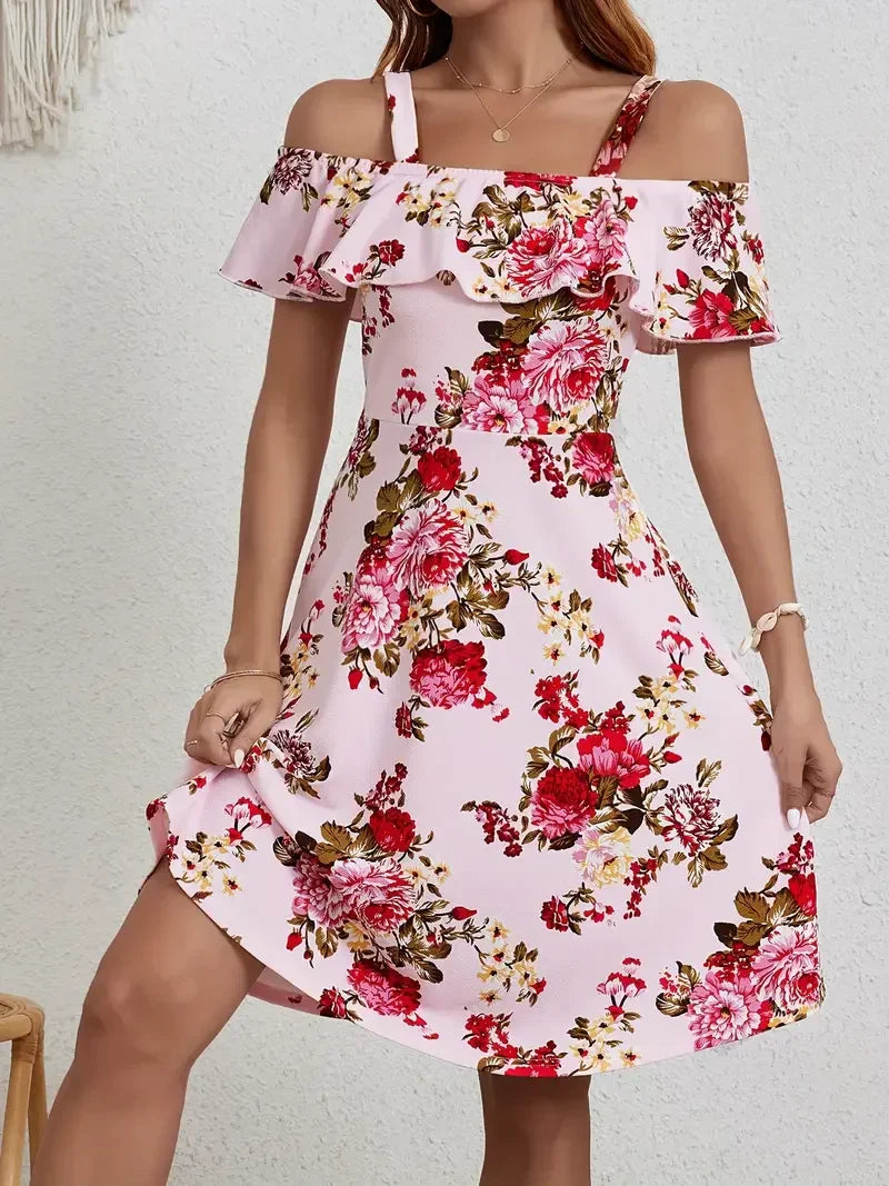 Rosanne - Elegante Vestido Con Estampado Floral