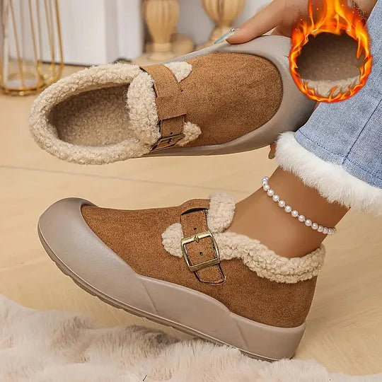 Pellicer - Zapatos Cómodos Con Forro Polar