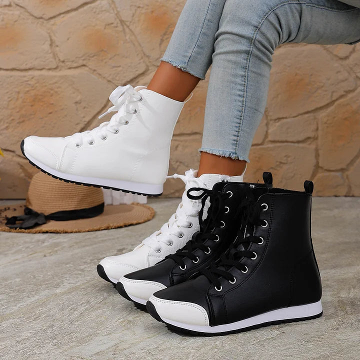 Theofani - Botines Con Cremallera Transpirables