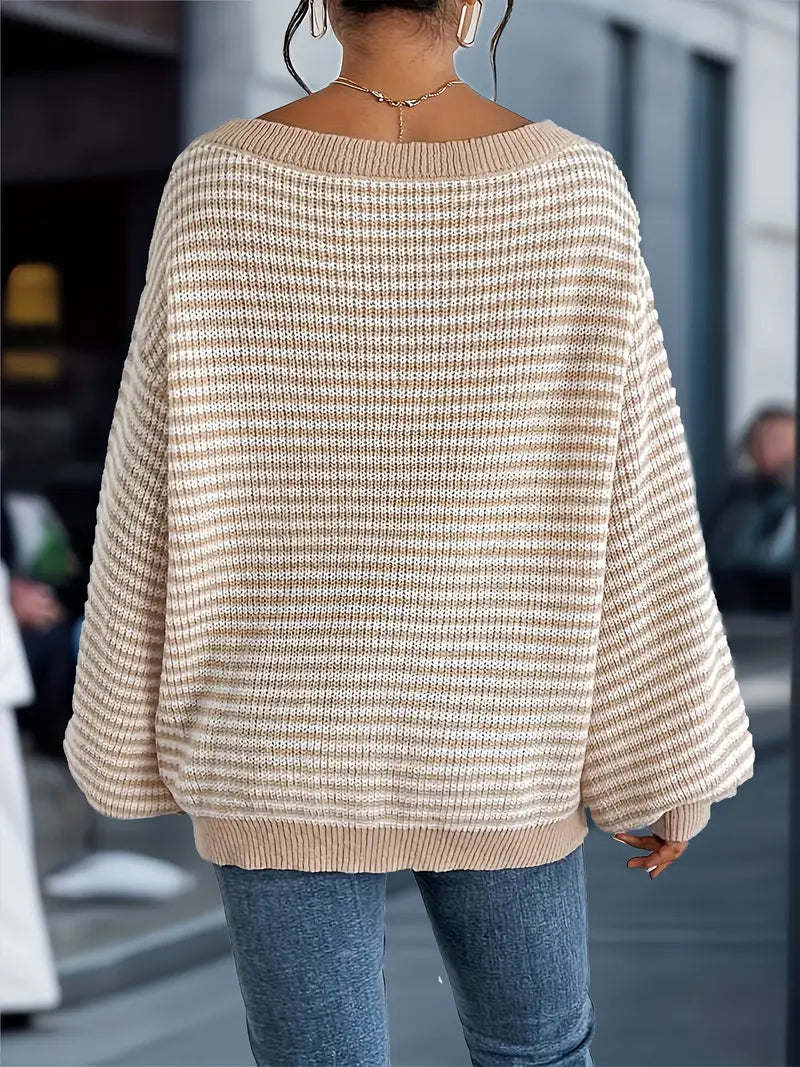 Nilufer - Jersey De Punto Informal Para Invierno