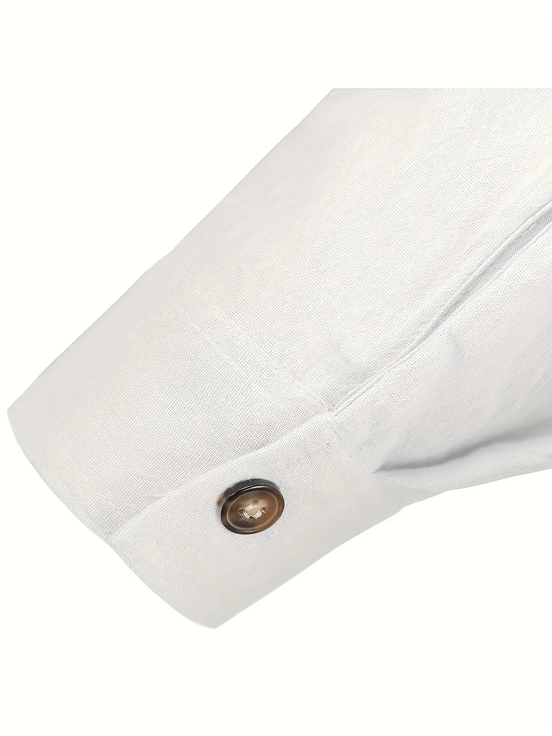 Shayne - Camisa Ligera De Algodón Y Lino Con Mangas Largas