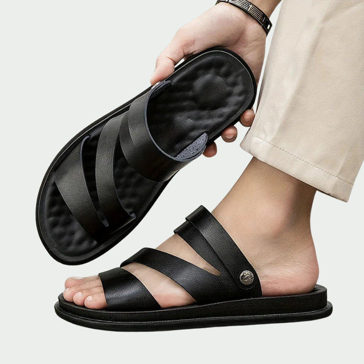 Ryan - Sandalias Informales De Cuero