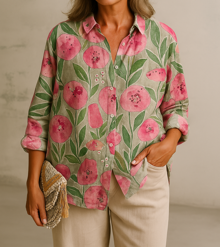 Petra - Blusa Floral Informal