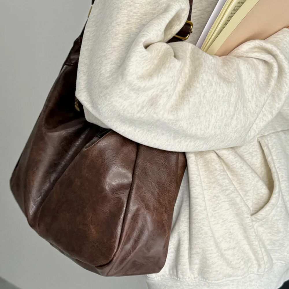 Mirae - Bolso Bandolera de Piel