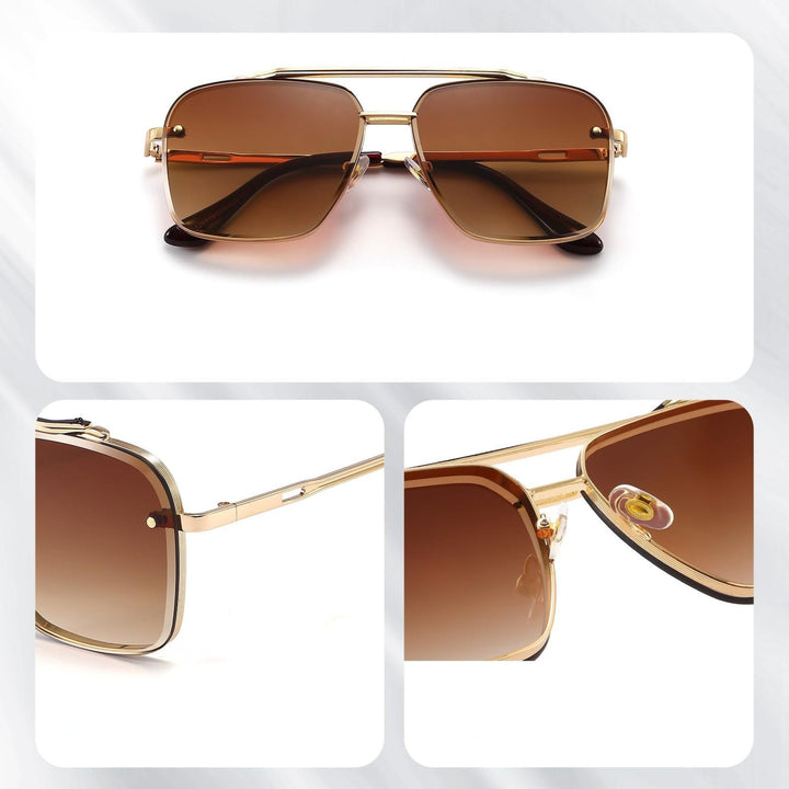 RayForge - Gafas De Sol Retro Con Degradado Protección UV400