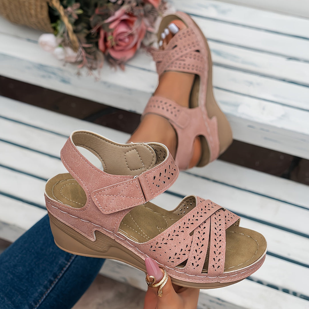 Bonnie - Sandalia Con Tacón Comodidad