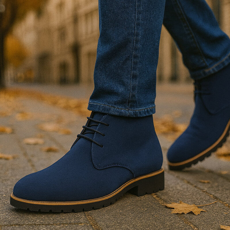 Zampa - Elegantes Botas De Cuero Con Cordones