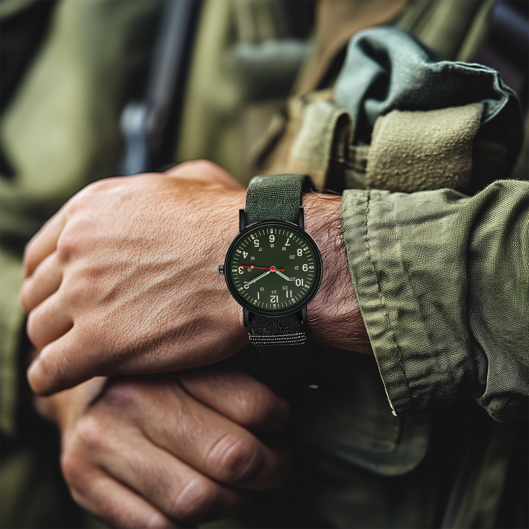 Reloj de Pulsera de Cuarzo De Lujo