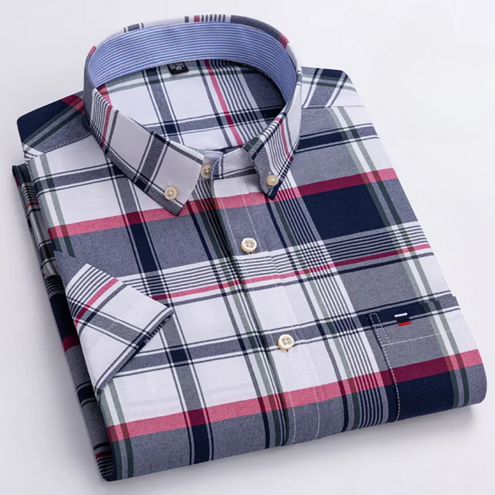 Petersen - Camisa Clásica De Algodón Con Estampado