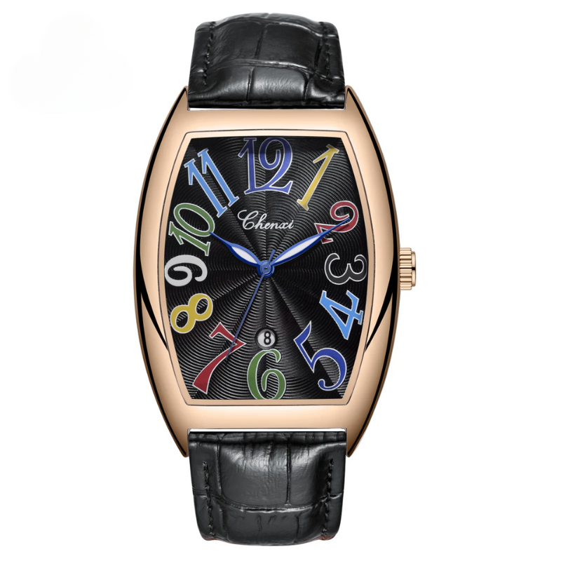 Simond - Un Reloj Elegante Con Correa De Piel