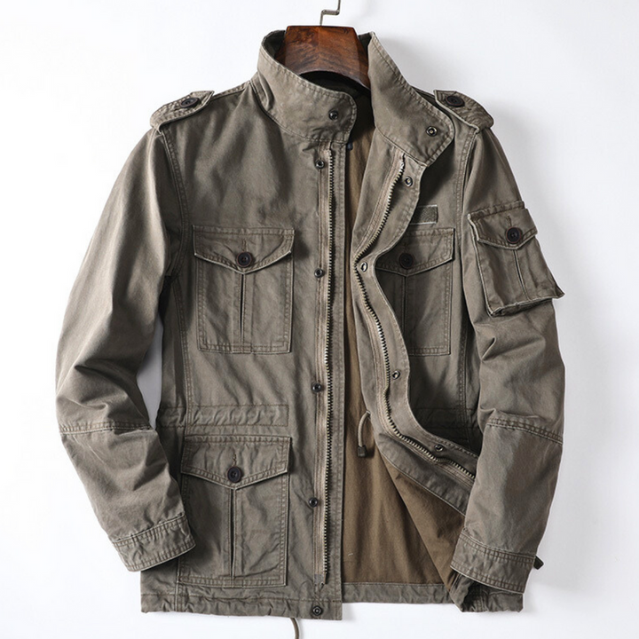 Sergei - Chaqueta Casual Cargo Con Bolsillos