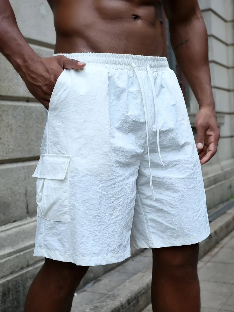 Titov - Pantalones Cortos Elásticos Transpirables