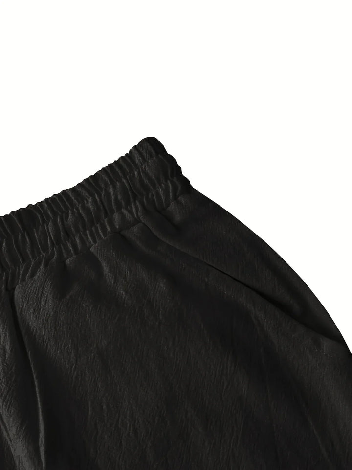 Callan - Pantalones Cortos Informales De Lino Con Bolsillo